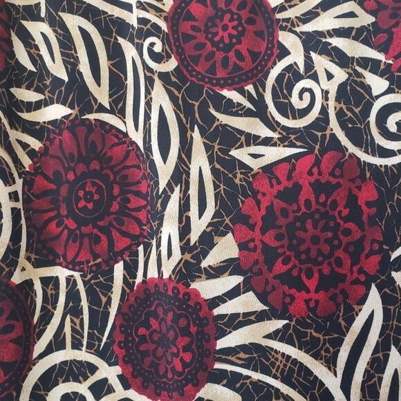 SAINT TROPEZ WEST Pull-on Trumpet-Style Skirt Medium - Picture 4 of 7